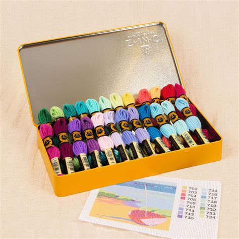 DMC Tapestry Wool 24 New Colours Collector's Tin